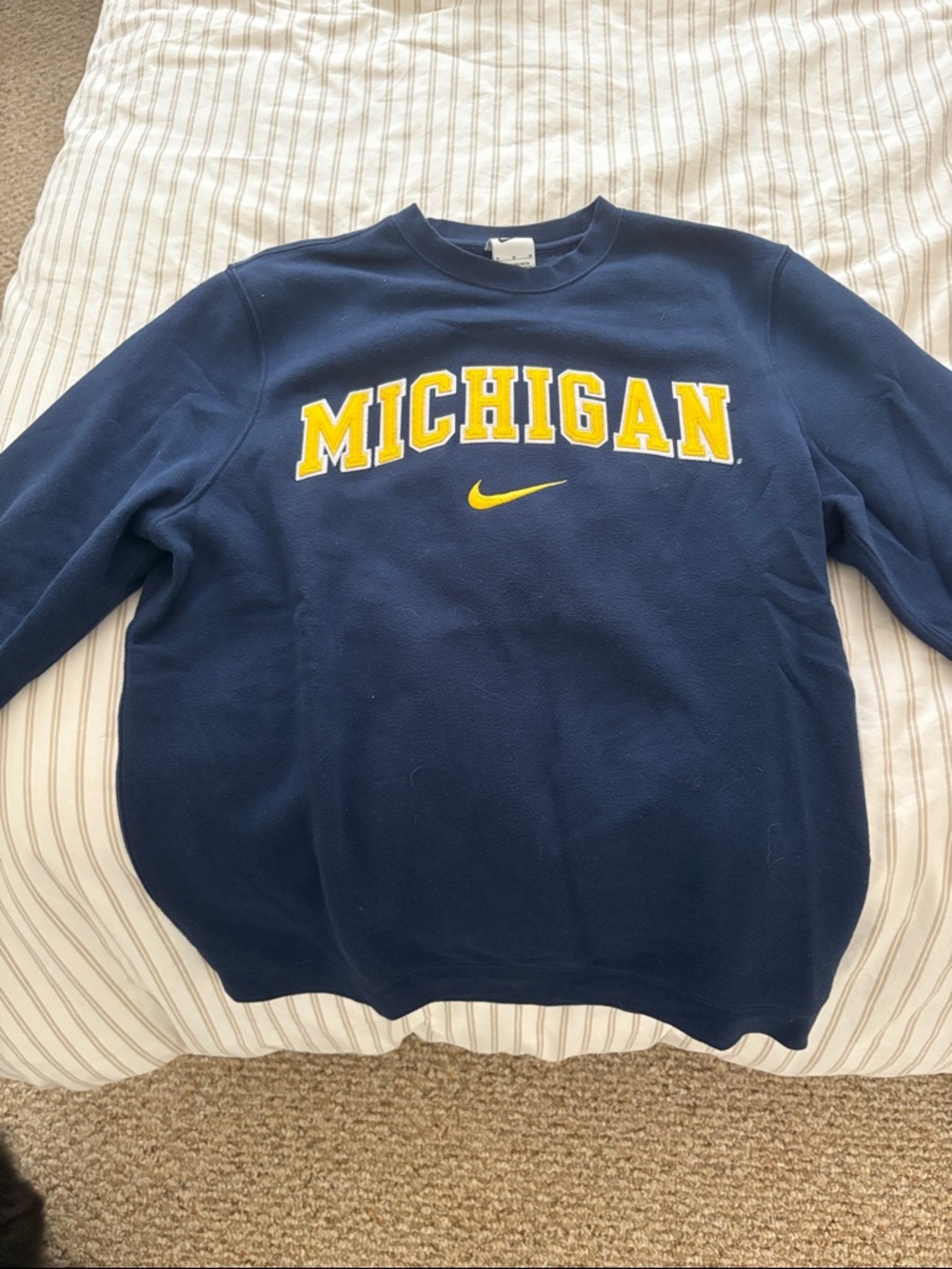 Men’s Nike University of Michigan Crewneck